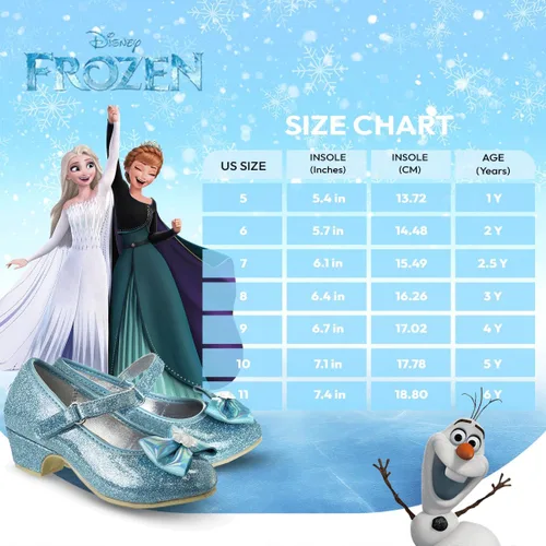 Vista 6 de Disney Zapatos - Correa plana Mary Jane con lazo para niñas, disfraz de princesa de personaje para niños, disfraz de flores, para fiesta escolar