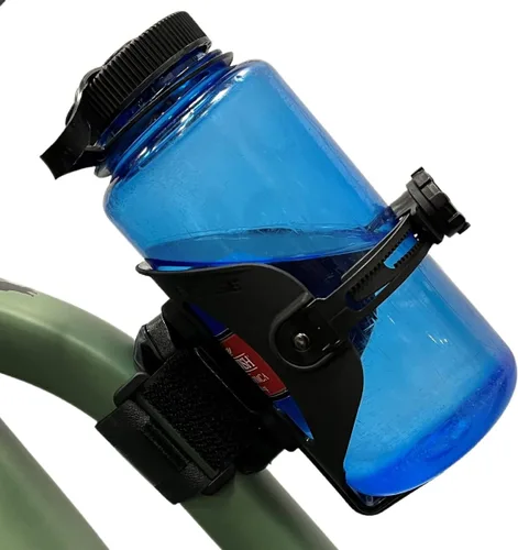Vista 9 de ABC por BiKASE - Cualquier Jaula de Botella, Soporte para Botella de Agua de Bicicleta - Se Ajusta a Cualquier Botella, Contenedor, Altavoz, Soporte