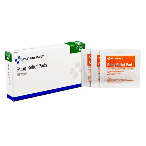 Vista 3 de First Aid Only 19-002 Pack de toallitas para picaduras (caja de 10)