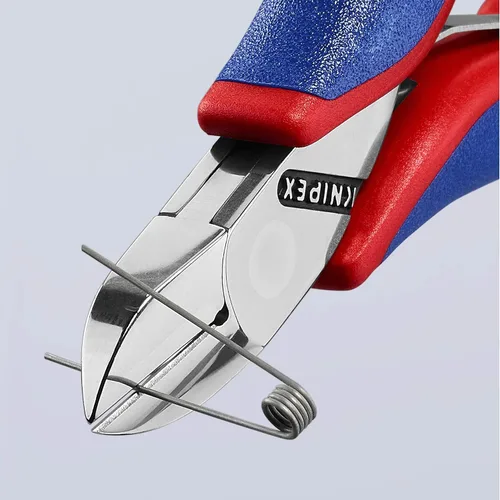 Vista 6 de KNIPEX - 77 02 115 Herramientas - Cortadores diagonales para electrónica, multicomponente (7702115)