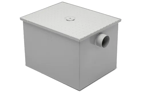 Vista 2 de Zurn GT2700-25-3NH GT2700 Trampa de grasa sin concentrador de 3 pulgadas con control de flujo, 25 GPM