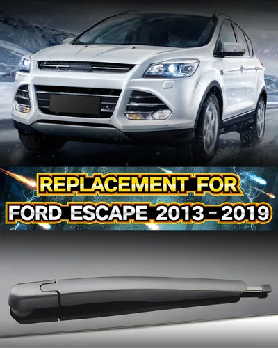 Vista 2 de Conjunto de limpiaparabrisas trasero, repuesto para Ford Escape 2013-2019 Juego de brazos de limpiaparabrisas trasero - Precisión estilo OEM