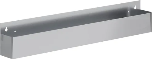 Vista 7 de AmGood 36 in. Rack de carril de velocidad de acero inoxidable de doble nivel para barras comerciales, NSF