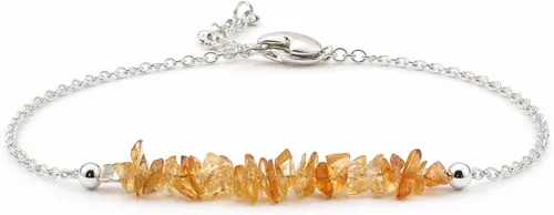 Vista 13 de Gempires - Pulsera de barra de chips naturales, cristales curativos de energía, regalo de cumpleaños, joyería de piedras preciosas de 8 pulgadas
