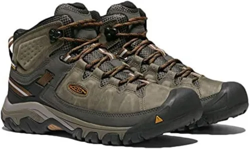 Vista 4 de KEEN Botas de senderismo impermeables Targhee de altura media para hombre