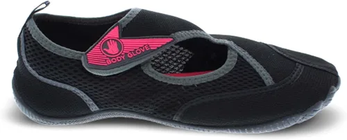 Vista 3 de Body Glove Zapatos de agua para mujer (lago, aeróbicos, natación, deportes acuáticos, playa, zapatos de agua para mujer), zapatos de agua negros
