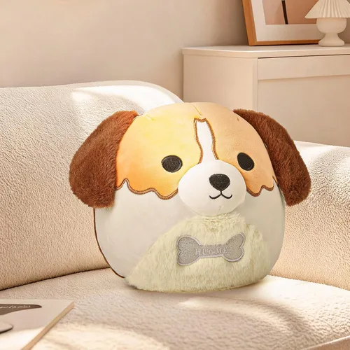 Vista 7 de Almohada de peluche para perro, lindo cachorro suave, 10