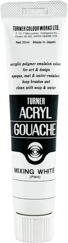 Vista 11 de Turner Colour Works Acryl Gouache Artist Pintura acrílica - Tubo individual de 0.7 fl oz - Siena quemada