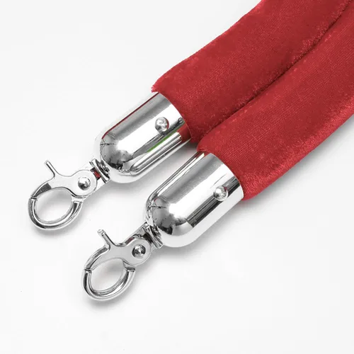 Vista 8 de Angoily 2 tapones de extremo de cuerda de acero inoxidable con gancho a presión, clips de mosquetón resistentes para accesorios de cuerda
