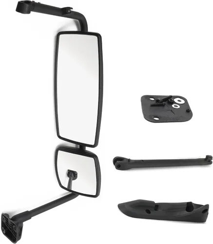Vista 9 de Espejo de puerta con brazo negro compatible con International 4300 4400 7400 7600 8500 8600 (lado izquierdo)