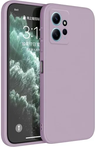 Vista 14 de Funda de silicona TPU compatible con Redmi Note 12 Pro 5G (6.67 pulgadas), funda de funda, color blanco antiguo