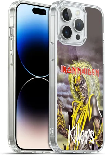Vista 117 de Head Case Designs Funda de gel suave con licencia oficial de Iron Maiden Brave New World, compatible con Apple iPhone 7 Plus/iPhone 8 Plus Nuevo