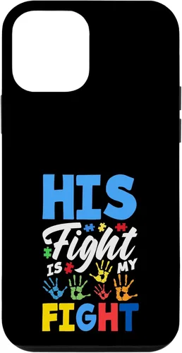 Vista 22 de His Fight is My Fight Autism Awareness Case for iPhone Air