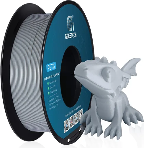Vista 44 de Geeetech - Filamento PLA de 0.07 pulgadas, filamento de seda de bicolor, consumo dicromático de coextrusión brillante, 2.2 libras, 1 carrete 2.2 lbs