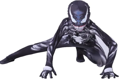 Vista 3 de Superhero Kids Bodysuit Costumes Spandex Halloween Cosplay Costumes