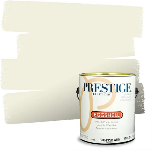 Vista 114 de Pintura 2 en 1, para primera mano y para exterior, de Prestige Paints, E100-P-871BM