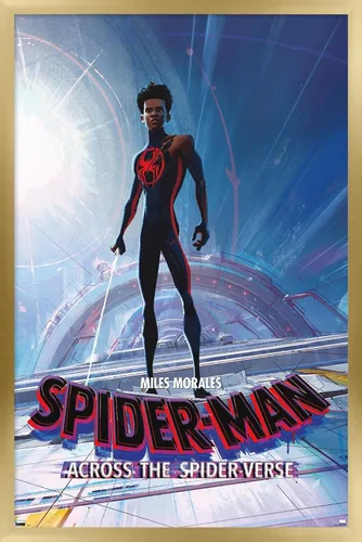Vista 18 de Trends International Marvel Spider-Man: Across The Spider-Verse - Miles Morales - Póster de pared de una hoja, 22.4 pulgadas de largo x 14.7