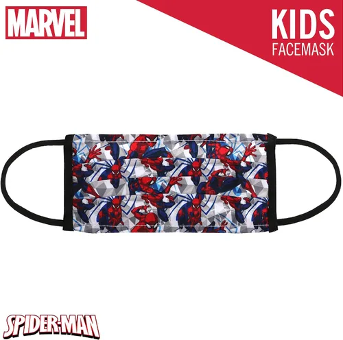 Vista 2 de Concept One Marvel Spider-Man All Over Design - Máscara facial para niños multicolor