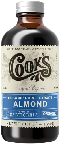 Vista 43 de Cook's, Sabor puro de vainilla sin alcohol, para cocinar, hornear, postres, extracto alternativo de vainilla de Madagascar sin alcohol, 8 onzas