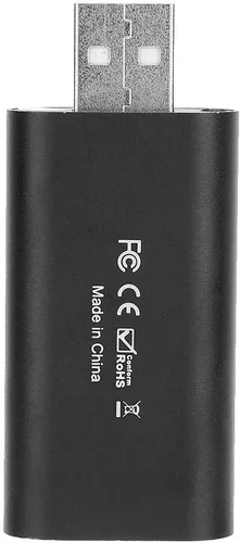 Vista 8 de Hilitand USB 2.0 FHD 1080P@60fps Tarjeta de captura de audio y vídeo Caja grabadora adaptador para transmisión en vivo, enseñanza