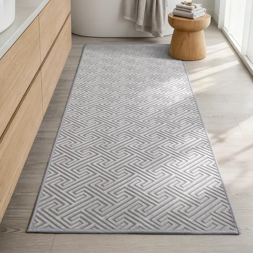 Vista 17 de YIHOUSE Alfombras de baño beige de 17 x 24 pulgadas, de secado rápido, antideslizantes, absorbentes, lavables a máquina, fina alfombra de baño