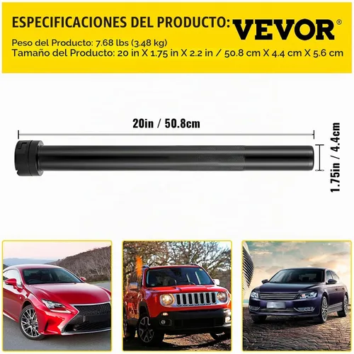 Vista 4 de VEVOR Kit de herramientas de barra de acoplamiento interior, 13 herramientas de extracción de barra de acoplamiento, 13 adaptadores de pata de gallo