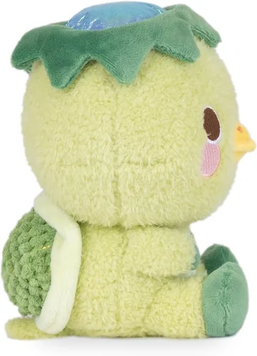 Vista 5 de Cuddle Barn PlushGoals - Koji The Shy Kappa - Peluche de tortuga kawaii suave, 6 pulgadas