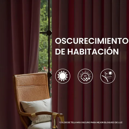 Vista 8 de 2 paneles de cortinas de terciopelo rosa polvoriento, de 96 pulgadas de largo, cortinas plisadas decorativas bohemias de lujo para dormitorio, sala