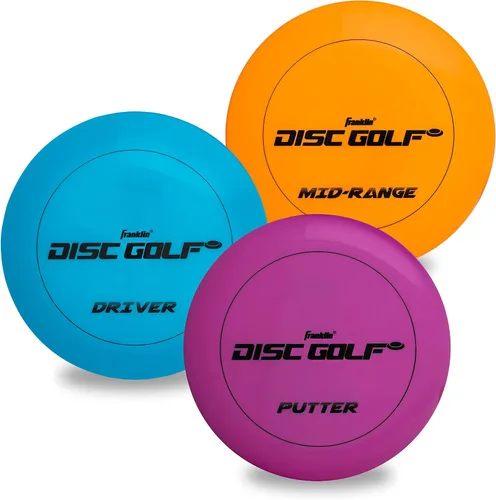 Vista 11 de Franklin Sports Juego de discos de golf de disco - Juego de inicio de equipo de golf de disco