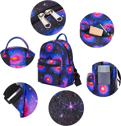 Vista 5 de Bonita mochila mini para niños y adultos, Planet, Ocio