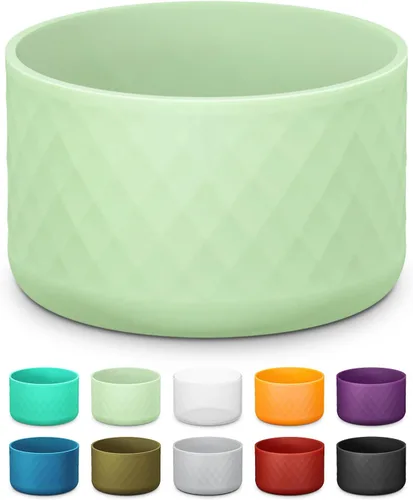 Vista 18 de Funda de silicona para botella de agua Owala de 40 oz, funda protectora antideslizante para botellas de acero inoxidable FreeSip/Twist/Flip