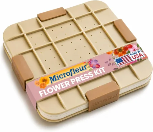 Vista 9 de Microfleur Max 9" (23 cm) Paquete de recarga para la prensa de flores de microondas Max