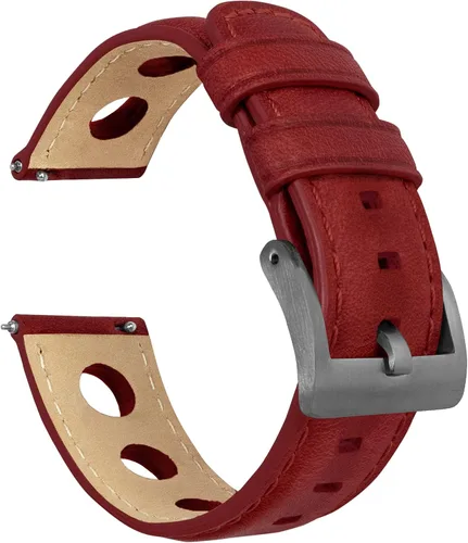 Vista 39 de Barton Racing & Rally Horween - Correas de cuero con barras de resorte de liberación rápida integradas, longitud estándar para muñecas de 5 a 8