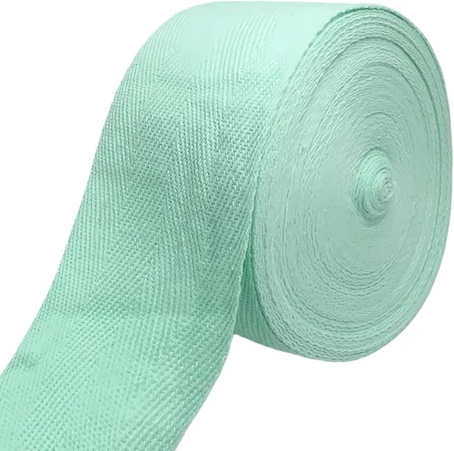 Vista 15 de Cinta de sarga de algodón natural de 2 pulgadas para coser, Home Deco -30 yardas de cinta de sarga duradera en espiga - Cinta de encuadernación