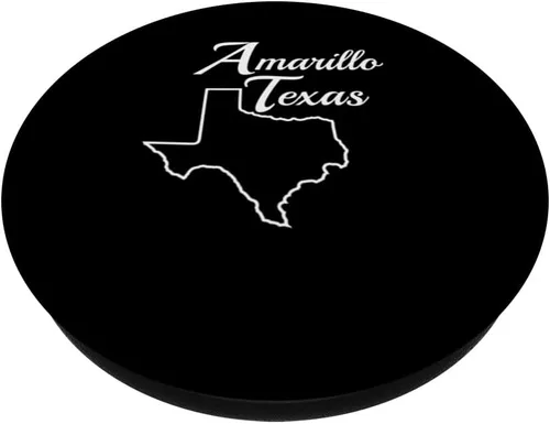 Vista 2 de Amarillo Texas PopSockets Adhesivo PopGrip