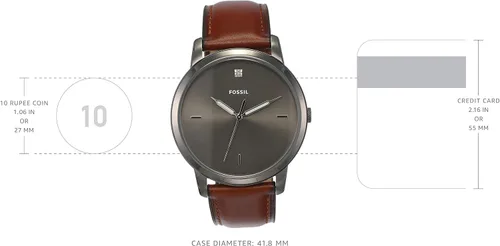 Vista 3 de Fossil FS5499 The Minimalist - Camiseta para hombre