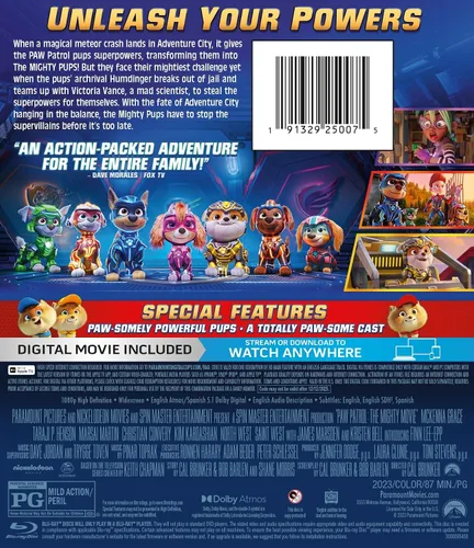 Vista 6 de PAW Patrol The Mighty Movie Blu-ray