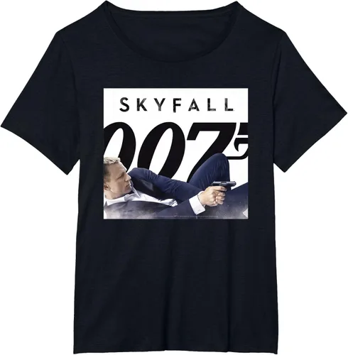 Vista 25 de Official James Bond 007 Camiseta Skyfall, Negro