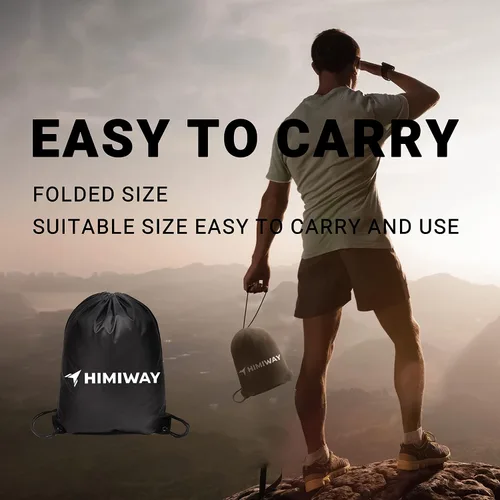 Vista 6 de Himiway Funda para bicicleta de neumáticos gruesos, impermeable, resistente, material Ripstop, antipolvo, lluvia, nieve, protección UV
