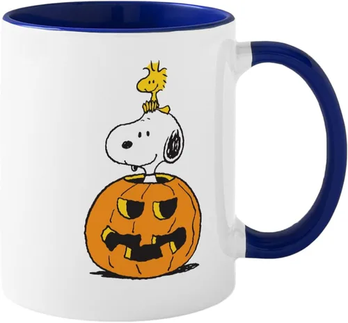 Vista 15 de CafePress Sincere Pumpkin Patch Mug Taza de café de cerámica de 11 oz (11.0 fl oz)