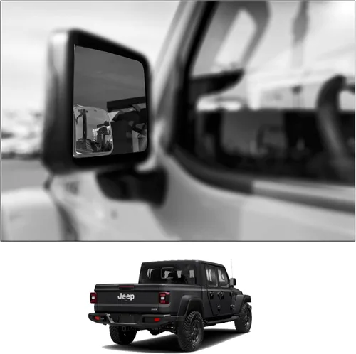 Vista 10 de Espejos de punto ciego personalizados - Compatibles con Jeep Wrangler 2018-Actual espejos de punto ciego compatibles con Jeep Wrangler JL