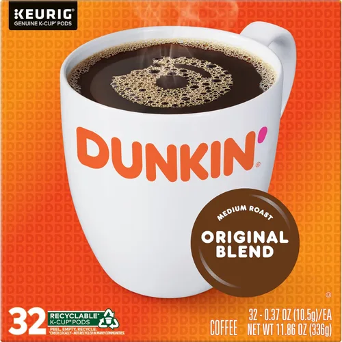 Vista 7 de Dunkin' Original Blend Café tostado medio, 32 cápsulas Keurig K-Cup