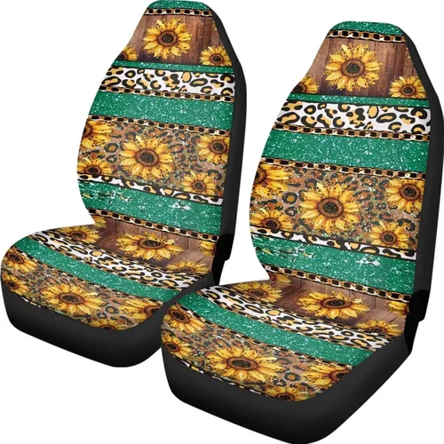 Vista 26 de UNICEU Juego de 2 fundas de cojín para asiento de automóvil, diseño de calavera gótica negra, lavable, accesorios interiores antideslizantes