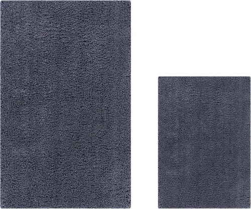 Vista 40 de Better Trends Micro Collection - Tapetes de baño, alfombra suave, alfombra de felpa absorbente, alfombra de baño 100% poliéster para suelo de baño