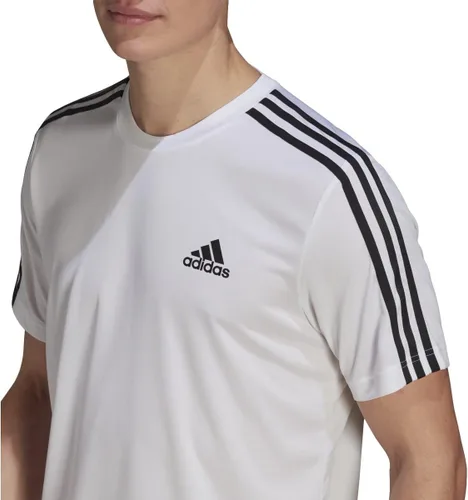 Vista 3 de adidas Camiseta Aeroready de 3 rayas para hombre