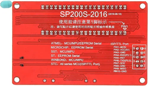 Vista 2 de Versión mejorada de los programadores SP200SE/SP200S SP200SE/SP200S de los chips de memoria de la serie EEPROM de SCM/24/93