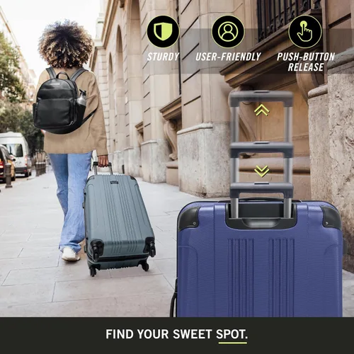 Vista 100 de Kenneth Cole Reaction Out Of Bounds - Equipaje de transporte vertical, Carbón), 5705058