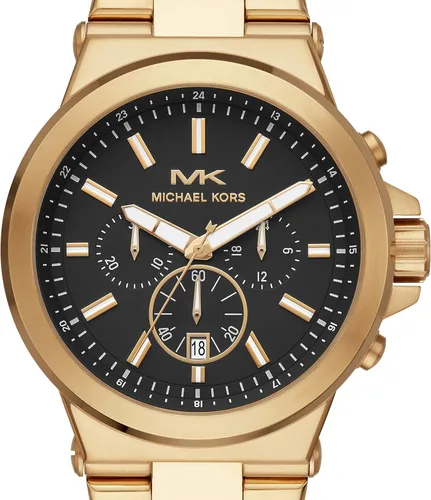 Vista 4 de Michael Kors Dylan - Reloj cronógrafo de acero inoxidable, MK8731 - Dylan, talla única , Oro