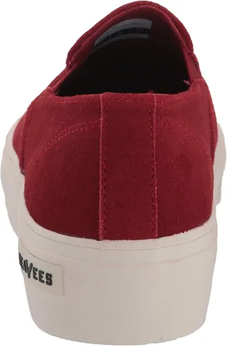 Vista 3 de SEAVEES Zapatos deportivos Baja sin cordones con plataforma para mujer