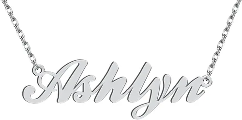 Vista 93 de Personalized Custom Name Pendant Necklace Stainless Steel for Women
